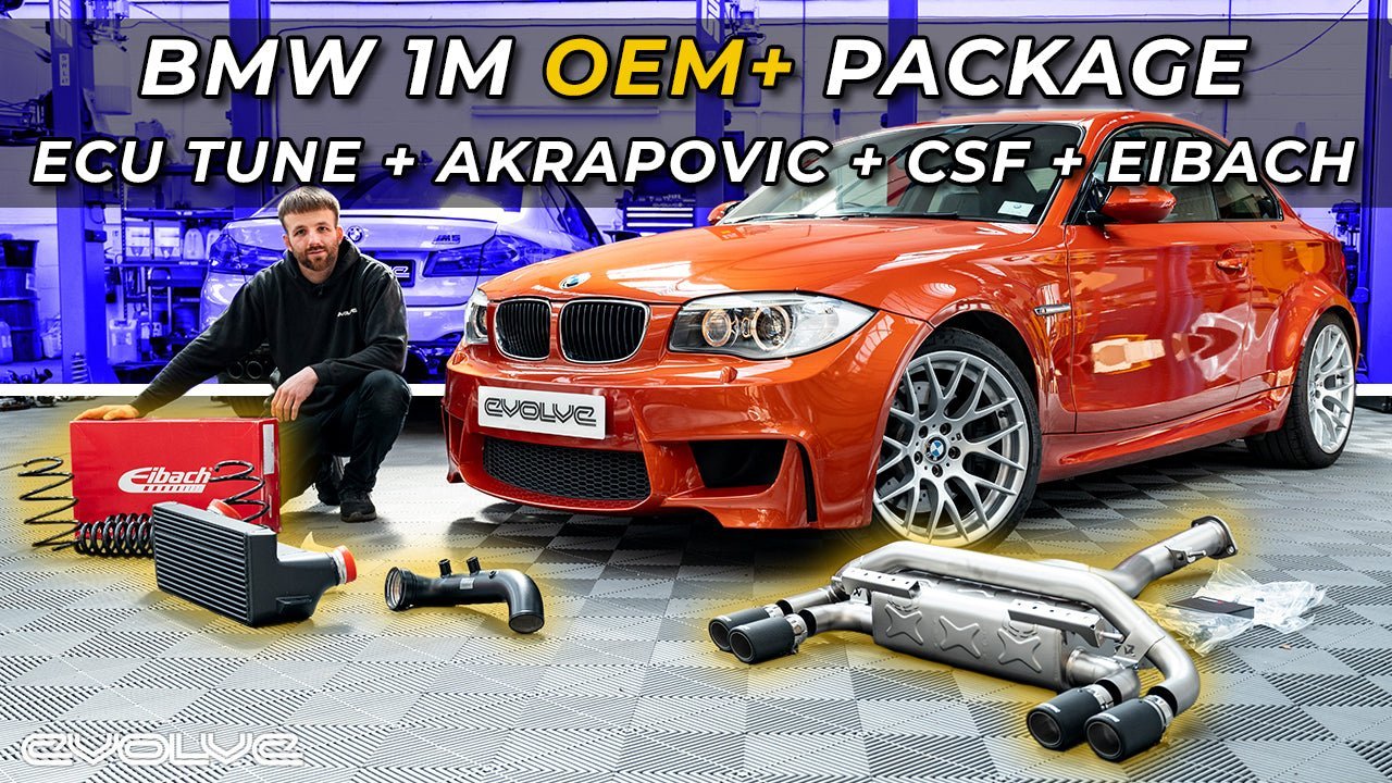 OEM+ 1M Upgrade Package! Evolve Stage 1 Tune + Akrapovič Exhaust + 