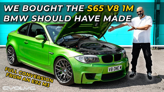 First drive in our new V8 swapped 1M - The car BMW should have made - Evolve Automotive