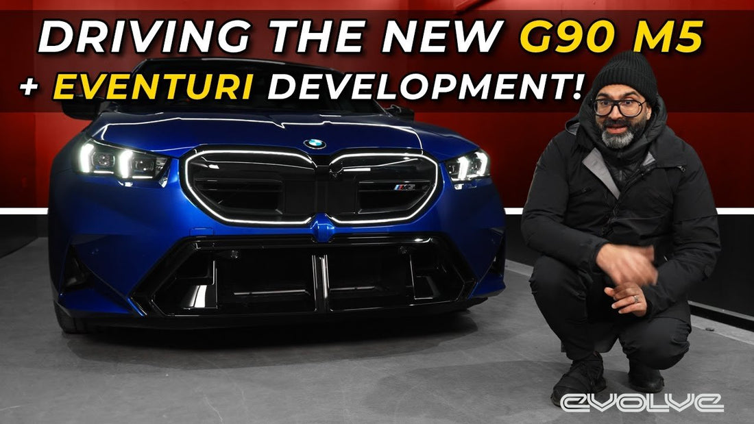 Imran drives the new G90 M5 + Bilal takes it apart! Eventuri development with AutoID - Evolve Automotive