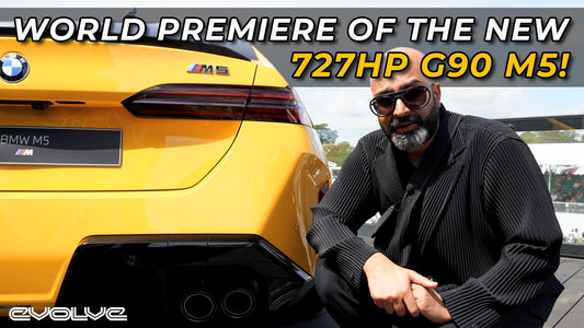 Imran's thoughts on the new G90 M5 - 727hp Hybrid V8 - World Premiere @ Goodwood FOS - Evolve Automotive