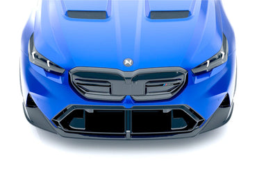 Alpha N Carbon Front Splitter Set (3 Piece) - BMW G90 | G99 M5 - Evolve Automotive