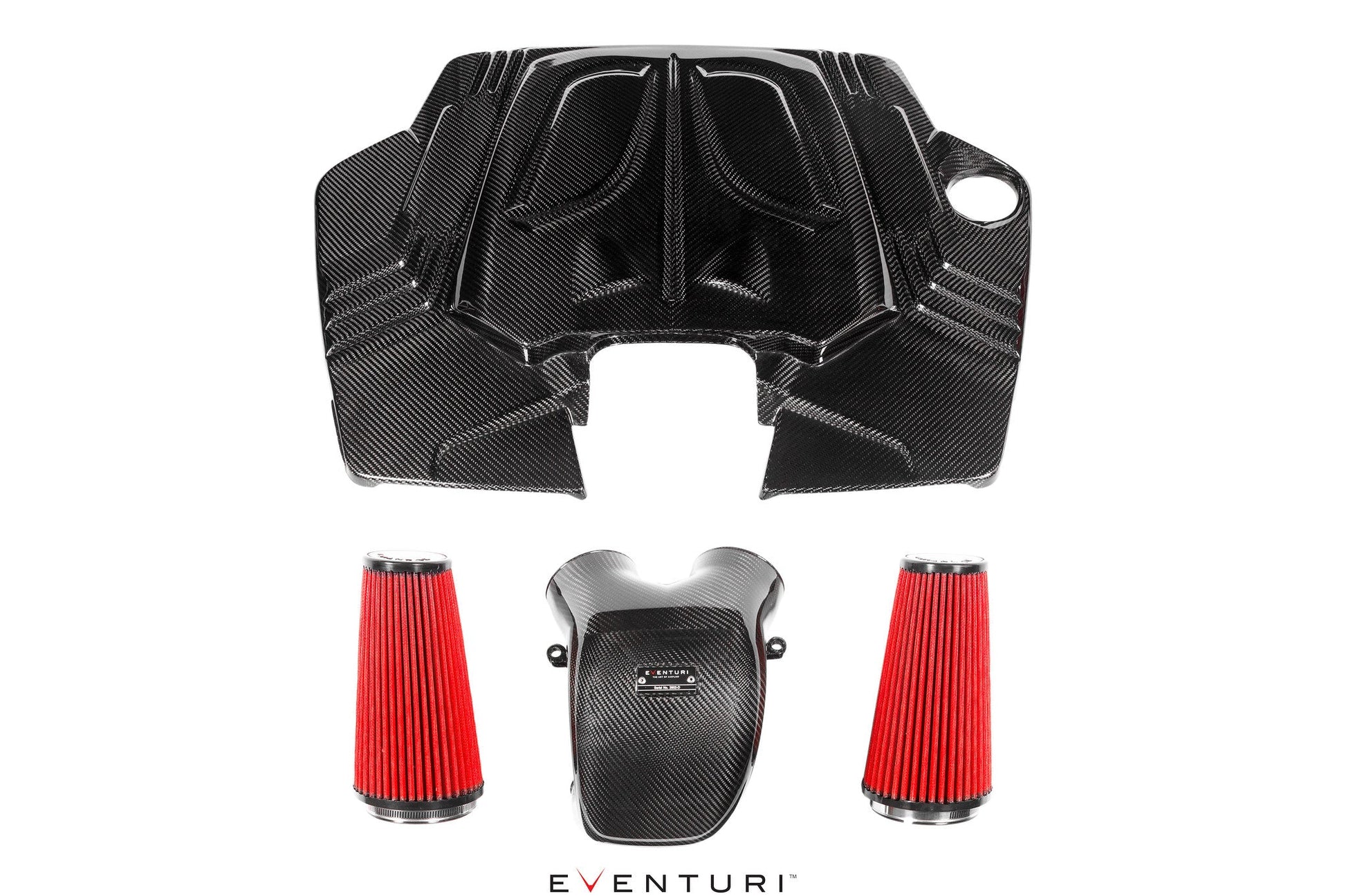 Eventuri Carbon Fibre Intake System - Porsche Cayenne V6 - Evolve Automotive