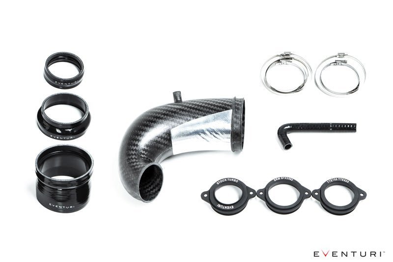 Eventuri Carbon Fibre Turbo Inlet Pipe - Audi RS3 8V Gen 2 | 8Y | TT - RS 8S | RSQ3 F3 (LHD) - Evolve Automotive