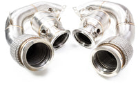 Evolve Catless Turbo Downpipes - BMW F90 M5 | F92/F93 M8 - Evolve Automotive