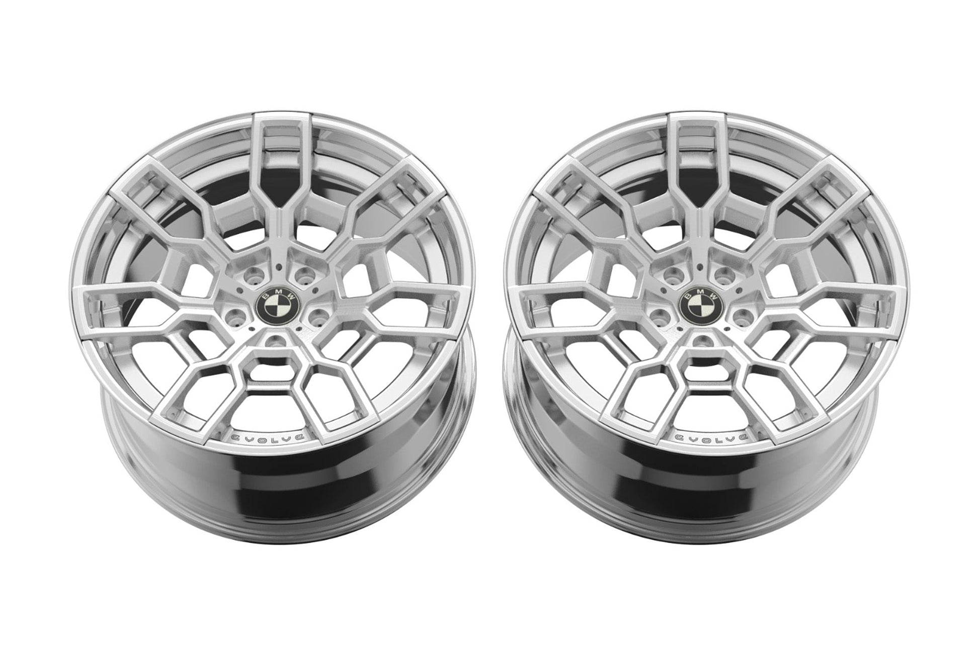 Evolve Hex Tech - Forged 2 Piece Wheels - Evolve Automotive