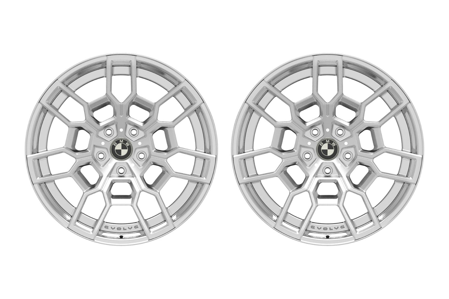 Evolve Hex Tech - Forged 2 Piece Wheels - Evolve Automotive