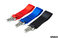 Fall - Line Motorsports E36 / E46 / E9X M3 Tow Strap - Titanium - Evolve Automotive