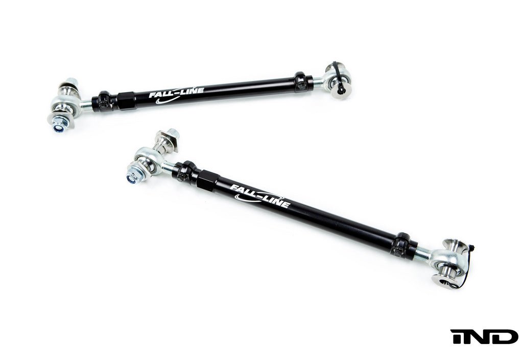 Fall - Line Motorsports E9X M3 / E82 1M Adjustable Toe Arm Set - Race - Evolve Automotive