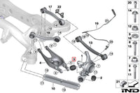 Fall - Line Motorsports E9X M3 / E82 1M Rear Lower Control Arm Bearing Set - Outer - Evolve Automotive