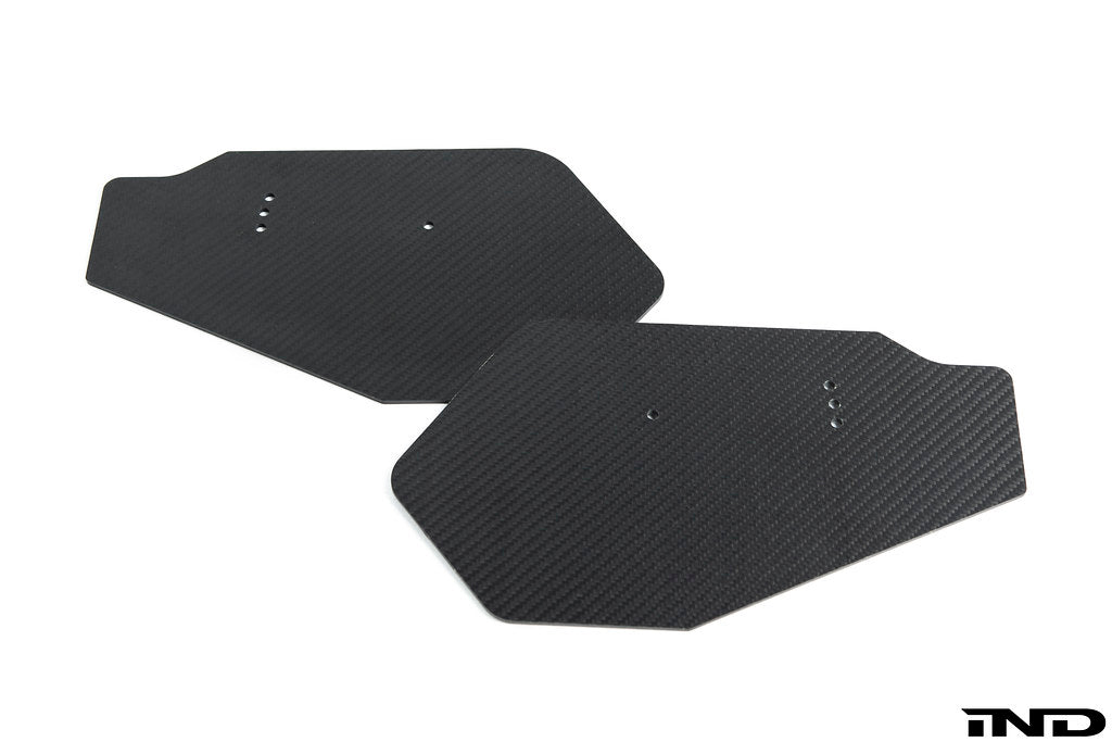 Fall - Line Motorsports M240iR Carbon Wing Endplate Set - Evolve Automotive