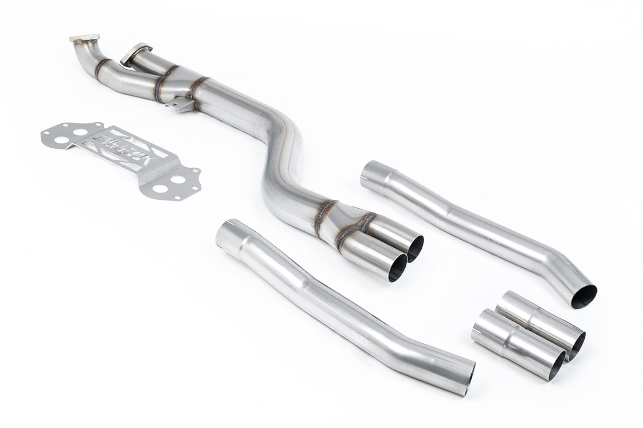 Milltek OPF/GPF Bypass Non - Resonated (Louder) Single Pipe For Millek Sport System - BMW G80 | G81 M3 | G82 M4 - Evolve Automotive