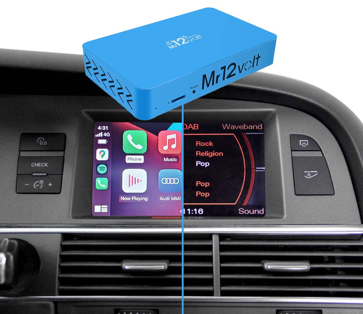 Mr12Volt Audi A5 MMI 2G High CarPlay & AA Interface DSP - Evolve Automotive