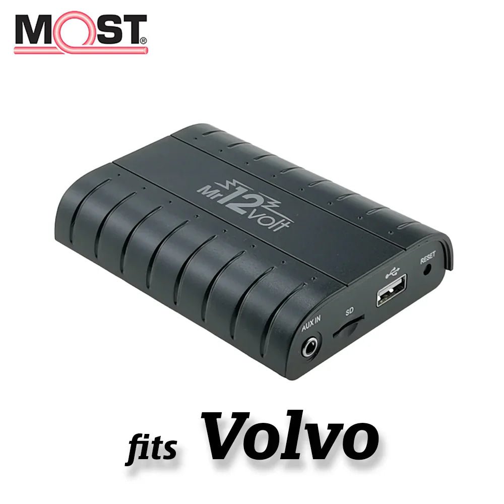 Mr12Volt Volvo C30, C70, V40, V80, XC90, XC70 - MOST Bluetooth Adapter for - Evolve Automotive