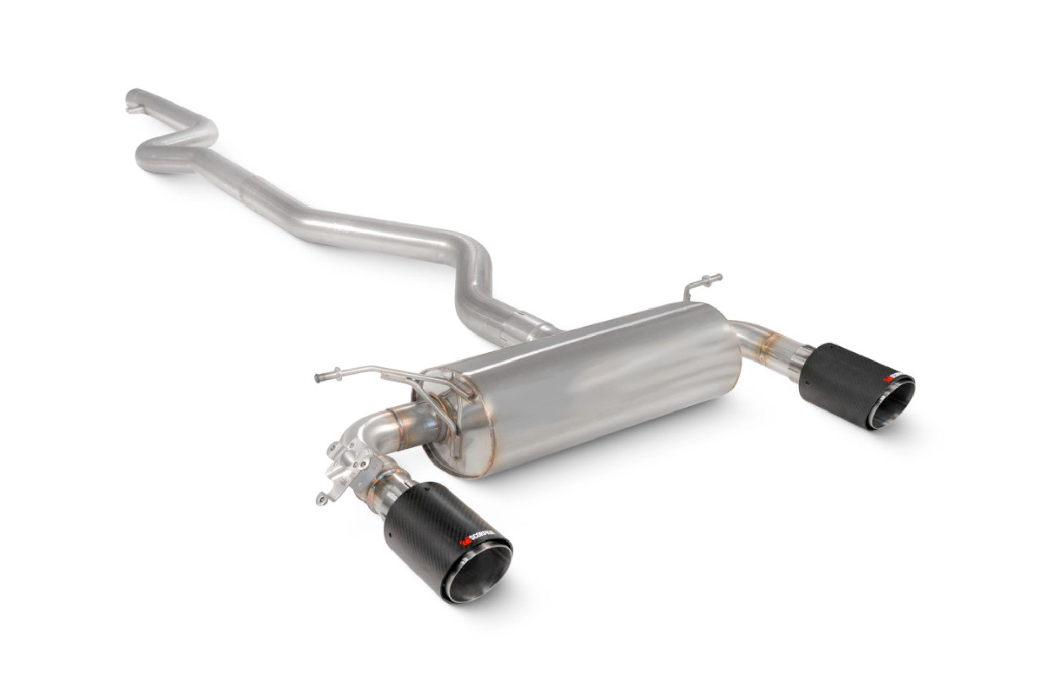 Scorpion Exhaust Non - Resonated Cat - Back System - BMW F32 | F33 | F36 440i incl. xDrive (Non - GPF) - Evolve Automotive