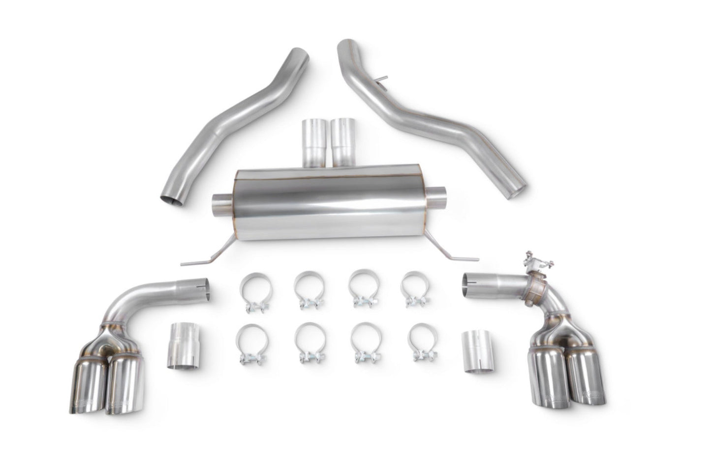 Scorpion Exhausts GPF - Back System With Electronic Valve - BMW G42 M240i - Evolve Automotive