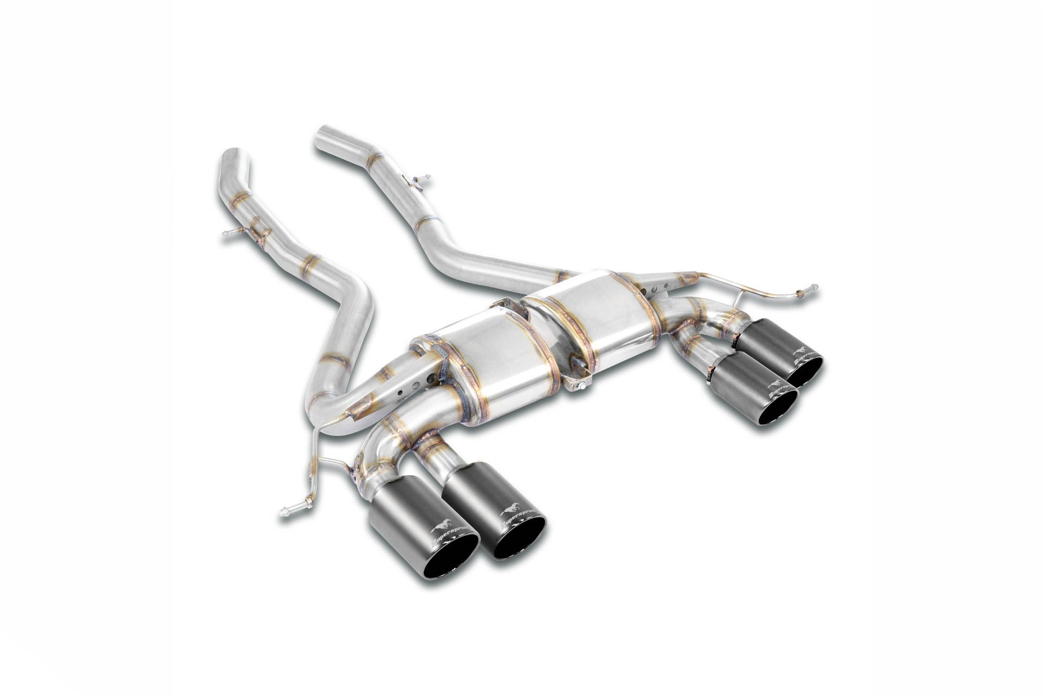 Supersprint Race Valved Rear Exhaust - BMW G80 M3 | G82 M4 - Evolve Automotive