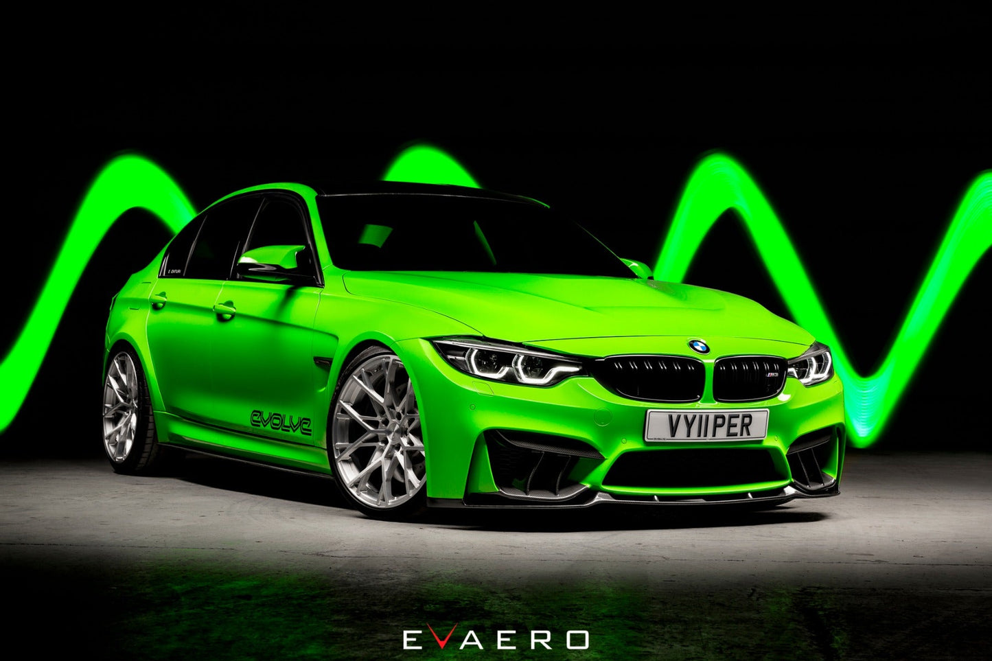 Evaero Carbon Front Splitter - BMW F80 M3 | F82 | F83 M4 - Evolve Automotive