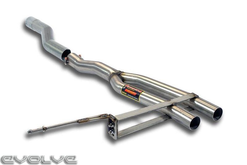 Supersprint Muffler Delete Rear Exhaust - Mini F56 Cooper S - Evolve Automotive